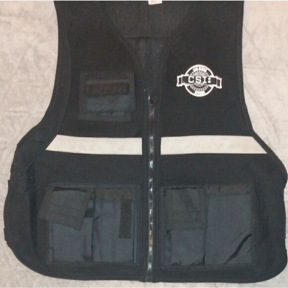 Authentic CSI Vest black tactical gear (XXL - Picture 5 of 10